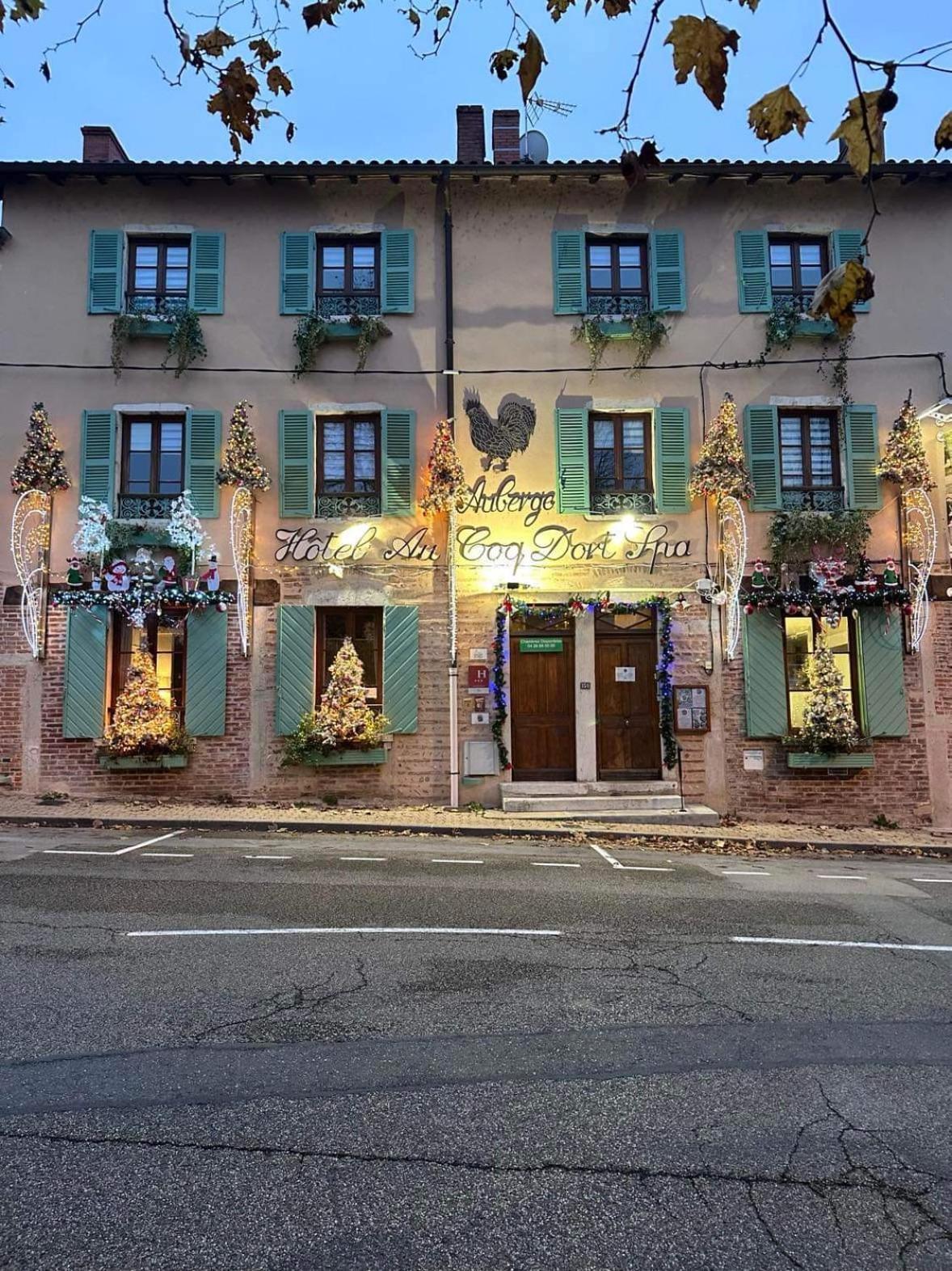 Hôtel Au Coq Dort Spa Châtillon-sur-Chalaronne Exterior foto